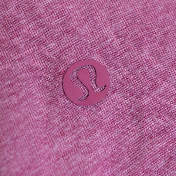 Lululemon Evolution Polo Short Sleeve  Performance Mauve Pink XL - Picture 4 of 9